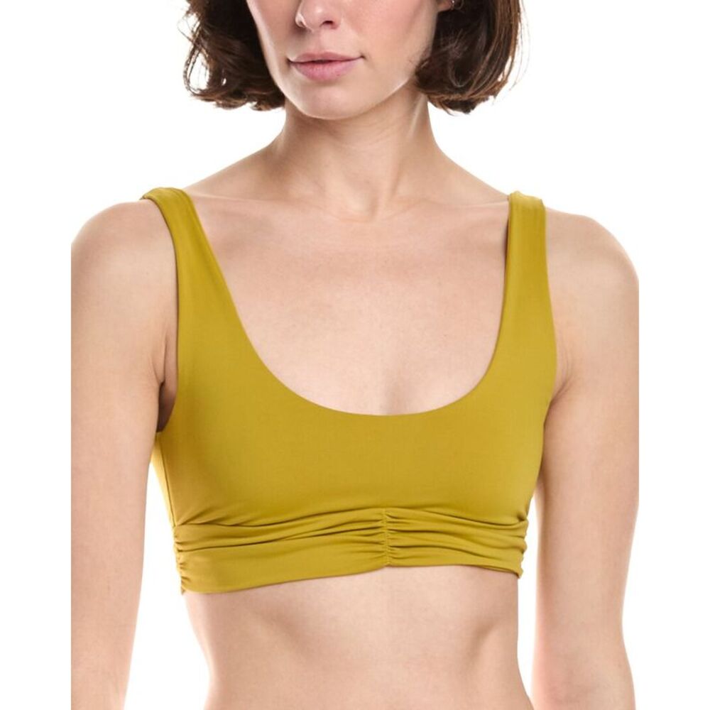 Riot Womens  Pico Top, Yellow